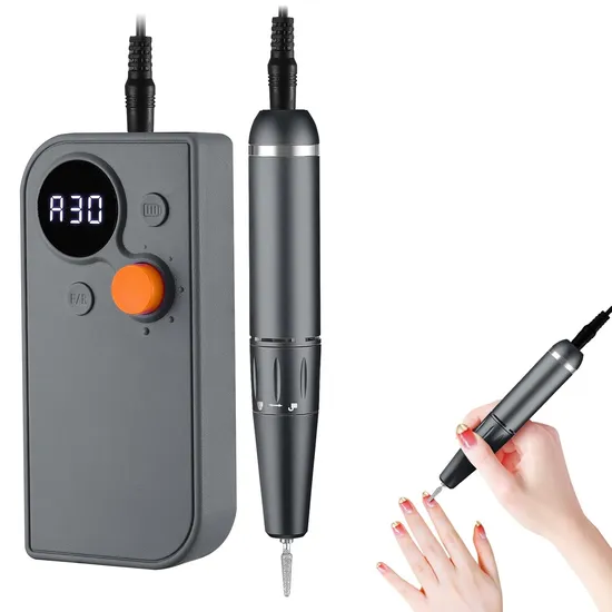 Professional Portable Nail Drill Electric Cordless E File Nail Drill Machine Formanicuresalon