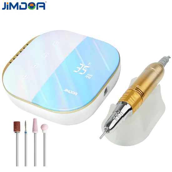 China Wholesale High Quality Manicure Machine No Heat Rechargeable High Speed Gel Remover Desktop Electric Nail Drill Machine Salon