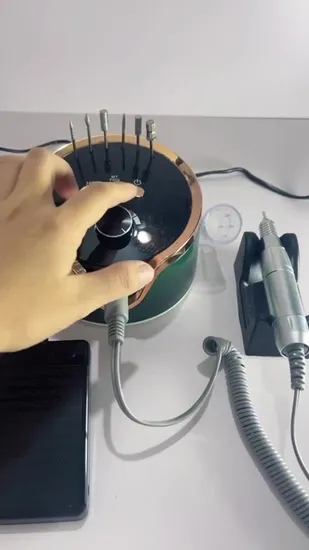 Electric 45000rpm ABS Efile Nail Drill Machine professional with Color Box