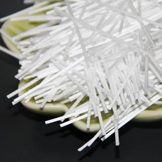 Buliding Polymer Material PP Fiber Twisted Bunchy Form 500t for Crack Resistant