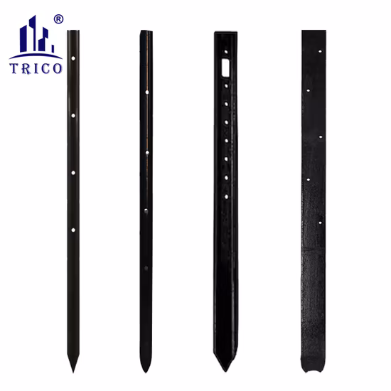 Steel Nail Stake Round Nail Stake with Holes for Concrete Forms