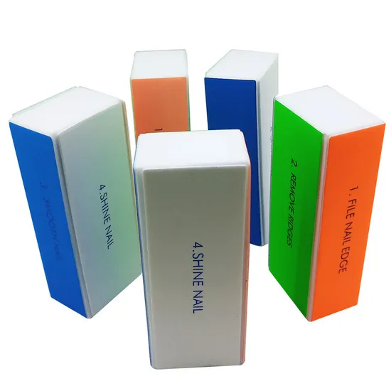 Nail Buffering Files Rectangular Manicure Care Buffer Block Tools Nail Files and Buffer 