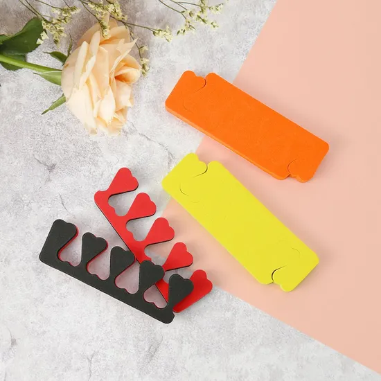 Manicure and Pedicure Supplies Nail Art Beauty Tool EVA Foot Care Soft Premium Foam Toe Separator 