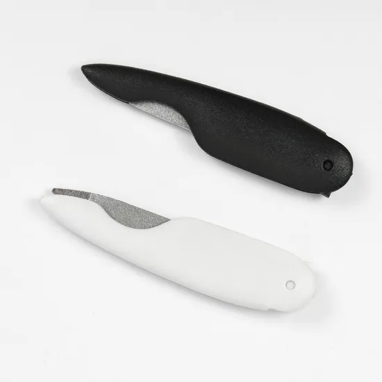 Mini Professional Metal Stainless Steel Nail File Folding Cuticle Manicure and Pedicure Tools Nail Buffer 