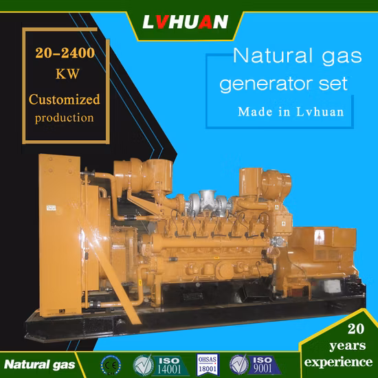 33/45 Engine Driven Generator Set &amp; with Diesel, Hfo, Natural Gas, Tire Oil, Dual Fuel, Spare Parts