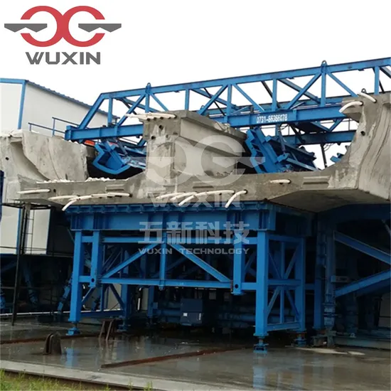 Blast Spray Painted Segmental Beam Formwork for Customized Highway Use 