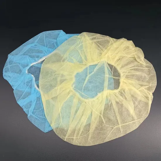Hair Head Cover Net Nurse Elastic Stretch Band Nonwoven Round Cap Medical 