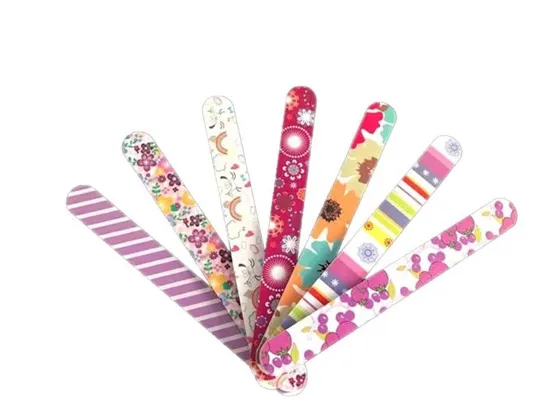 Nano Glass Nail File Transparent Nail Polishing Custom Logo 