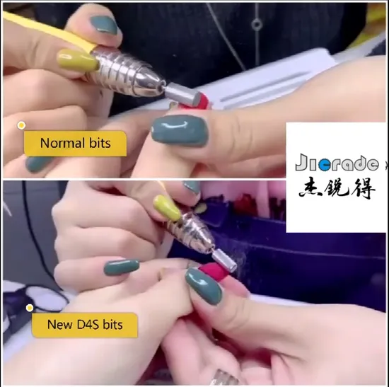 Dust Proof Taper Barrel Tungsten Carbide Nail Drill Bit 