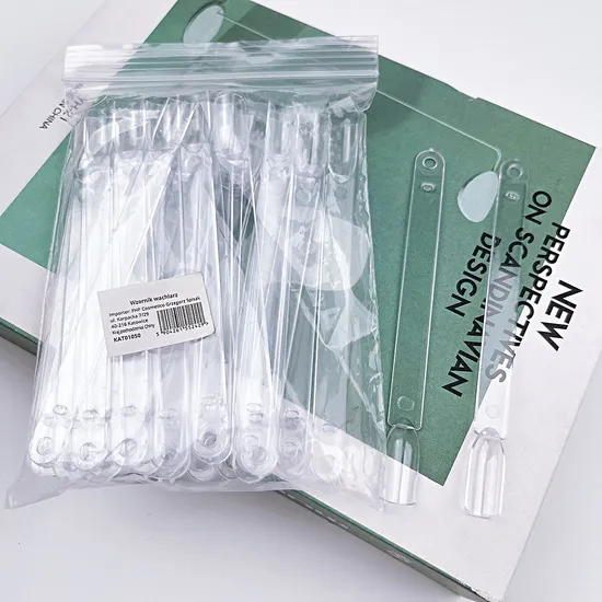 50tips Natural and Clear Plastic Nail Polish Display Color Chart with Oval / Rectangled/ Stiletto Shape 