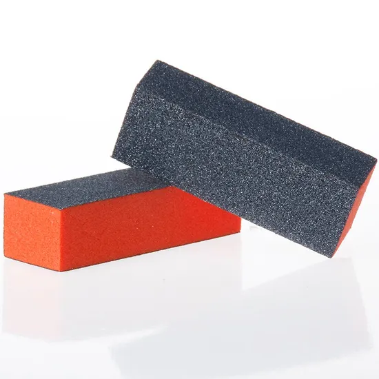 Professional Nail Care Polishing Best 3 Way Square Nail Buffer 